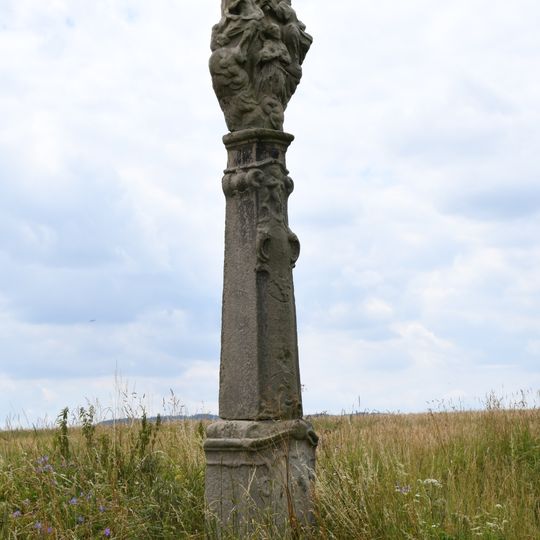 Sculpture of the Coronation of Mary in Broumov