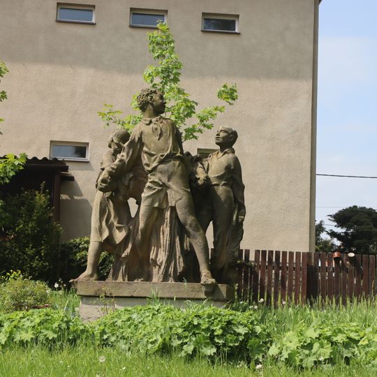 Socha dětí v Budišově