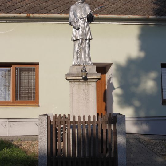 Socha svatého Jana Nepomuckého v Praci