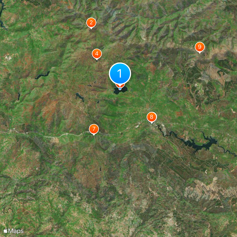 Sanabria Lake Map