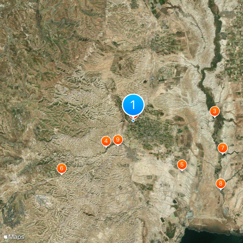 Tower of Jericho Map