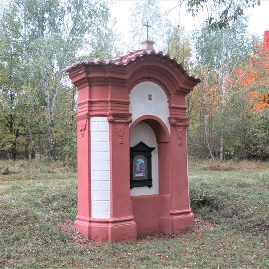Kaplička IX. zastavení křížové cesty v Liběchově