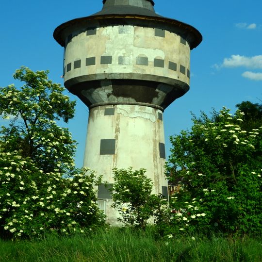 Old water tower in Poznań