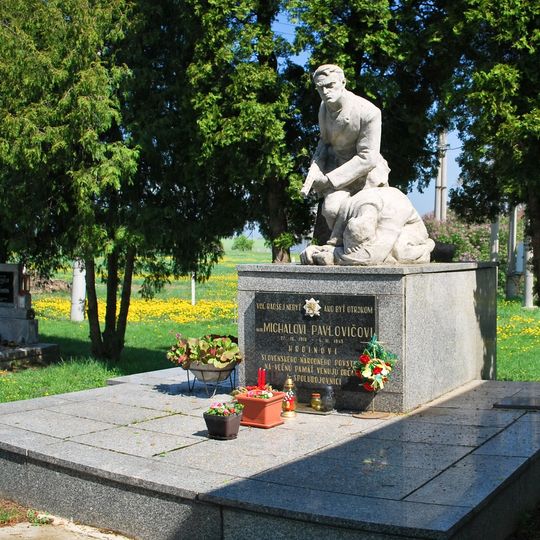 Hrob mjr. M. Pavloviča