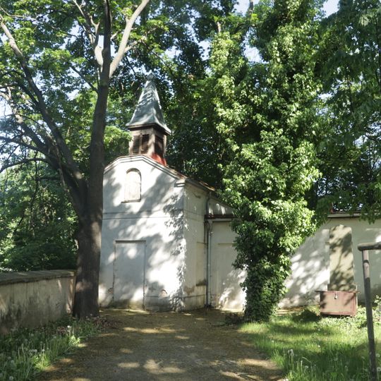 Hřbitovní kaple na radlickém hřbitově