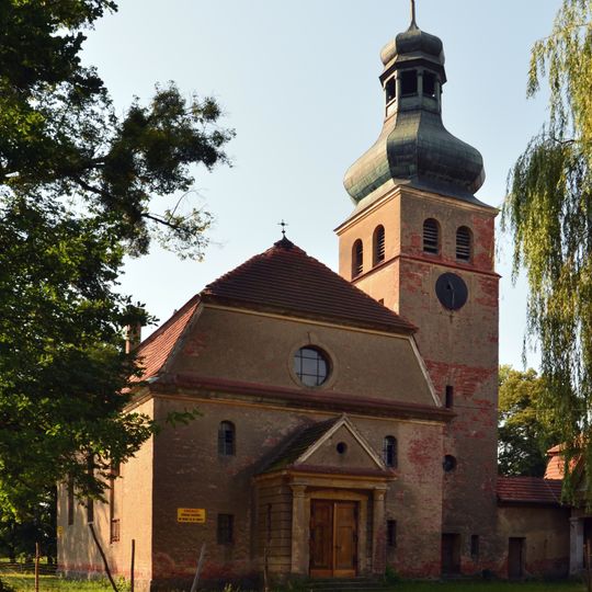 Lutheran church in Ostrowite