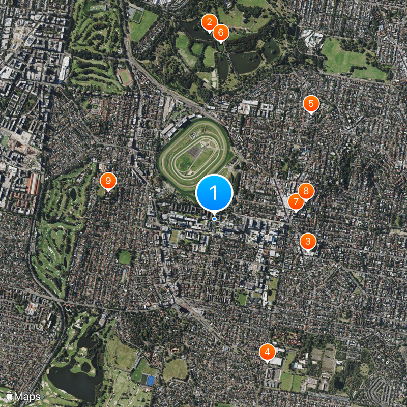 University of New South Wales Map