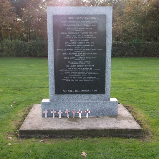 National Memorial Arboretum, Irish Infantry Memorial