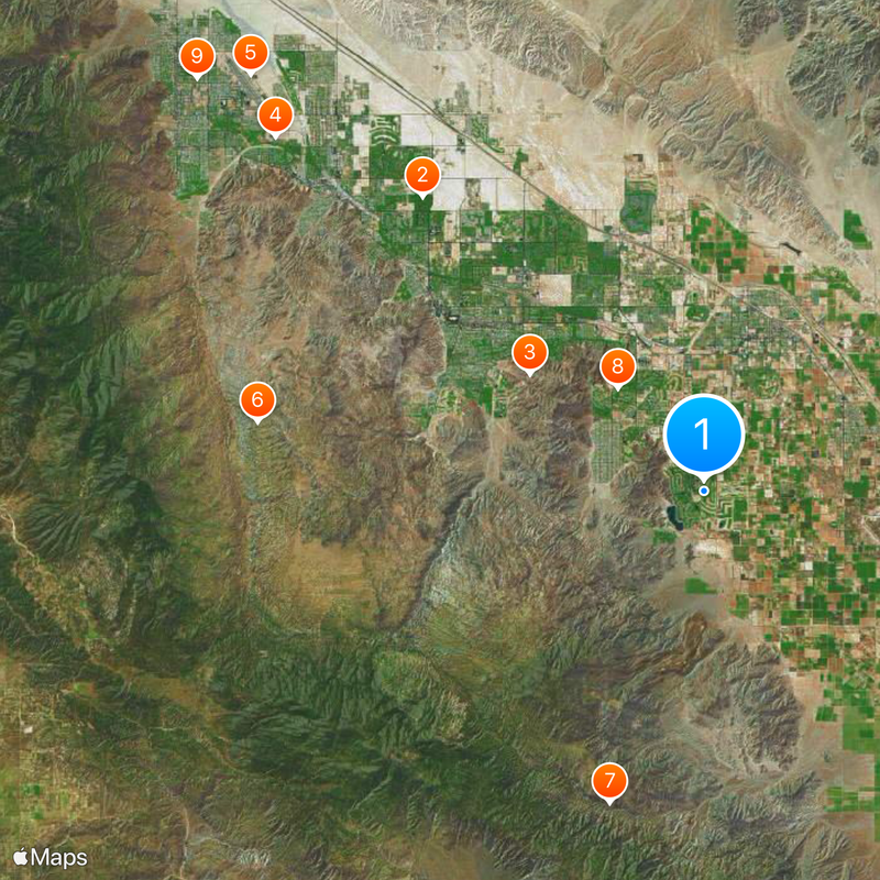 Humana Challenge Map