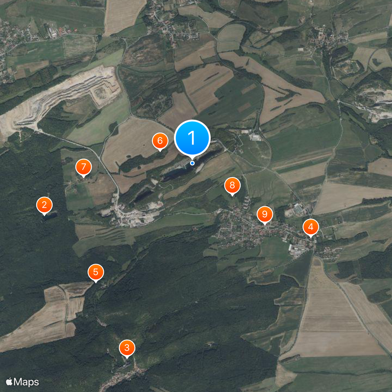 Velká Amerika Mappa