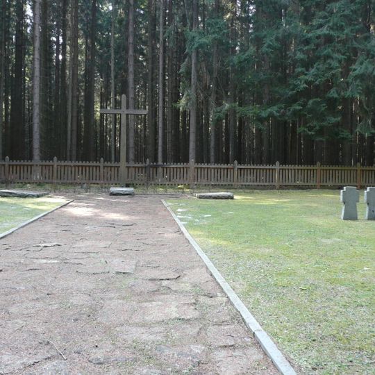 Military cemetery in Pacov