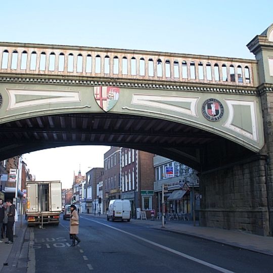 Foregate Street Railway bridge