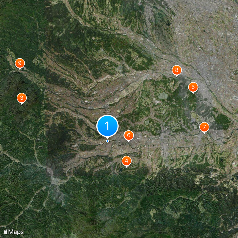 Ichinomiya Nukisaki Shrine Mapa