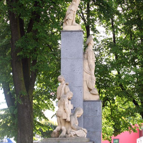 Pomník slobody sloven. národa, podstavec