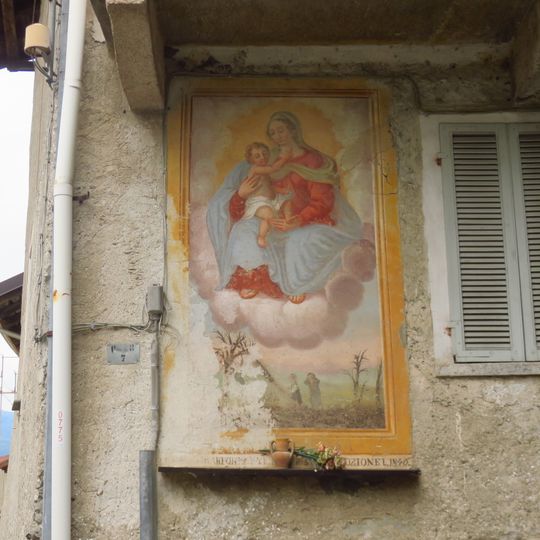 Opera d'arte, chiesa cattolica, murale