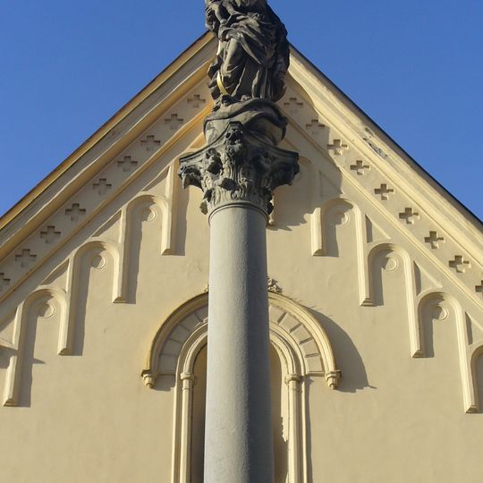 Morový stĺp, stĺp