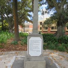 International Order of Good Templars War Memorial, Supreme Court Gardens