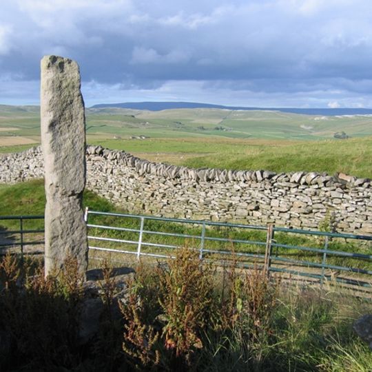 Medieval monastic wayside cross base