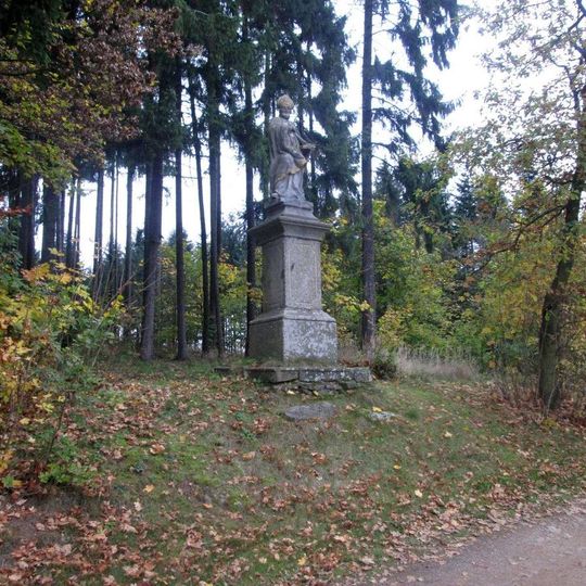 Sloup se sochou svatého Donáta