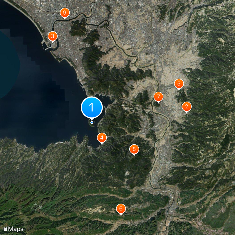Awashima Map
