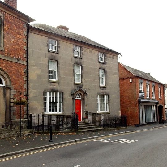 Number 67 And Area Railings