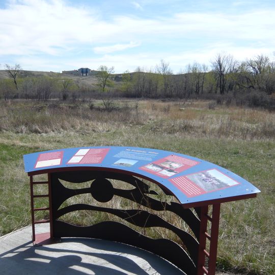 Village à huttes de terre