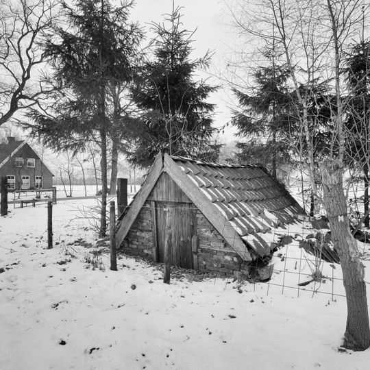 Verdiept gelegen aardappelkelder
