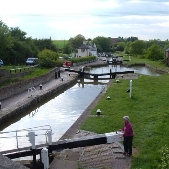 Grand Union Canal Locks 24, 25 And 26