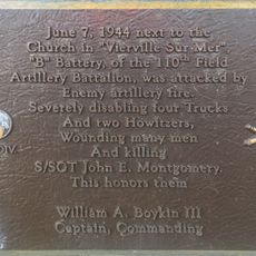 Commemorative plaque
