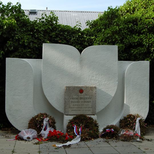 Náhrobník V. P. Ljubovského