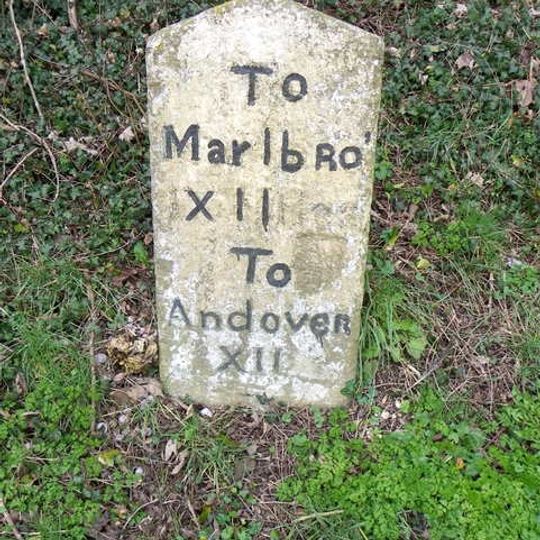 Milestone Opposite Aughton Farm