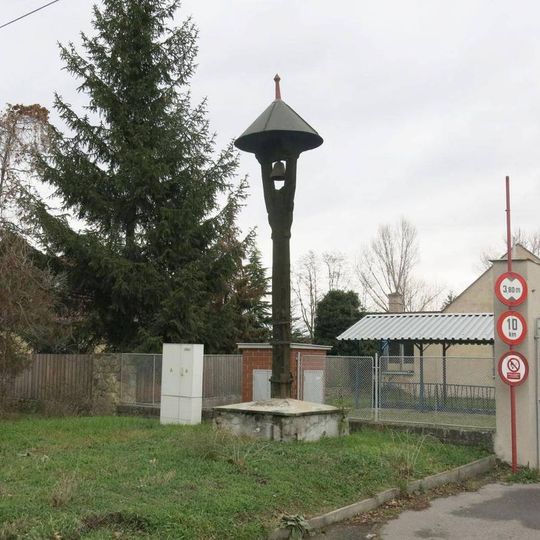 Zvonička u družstva Styl v ulici Práce v Neratovicích