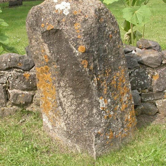 Milestone, opp. village hall & jct Church Lane