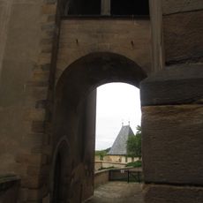 Skyway between Imperial Palace and Marian Tower at Karlštejn