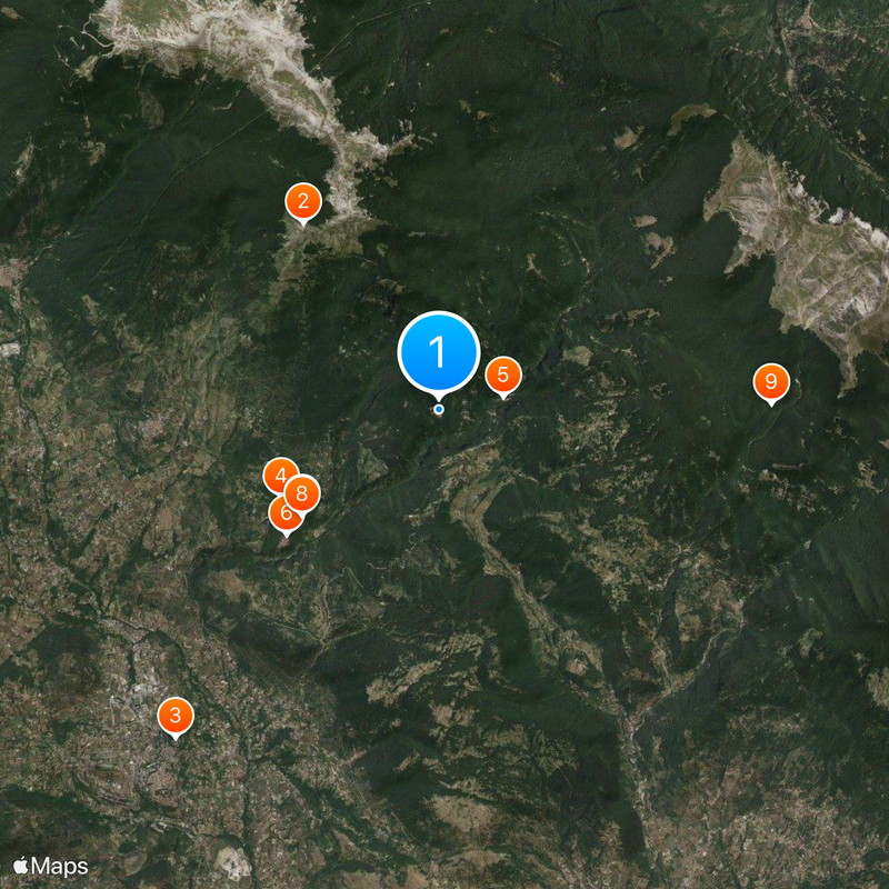 Certosa di Trisulti Map