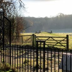 Bridge over River Terrig at former N Driveway to Leeswood Hall