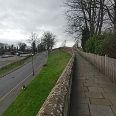 Part of City Wall from County Hall to Grosvenor Road