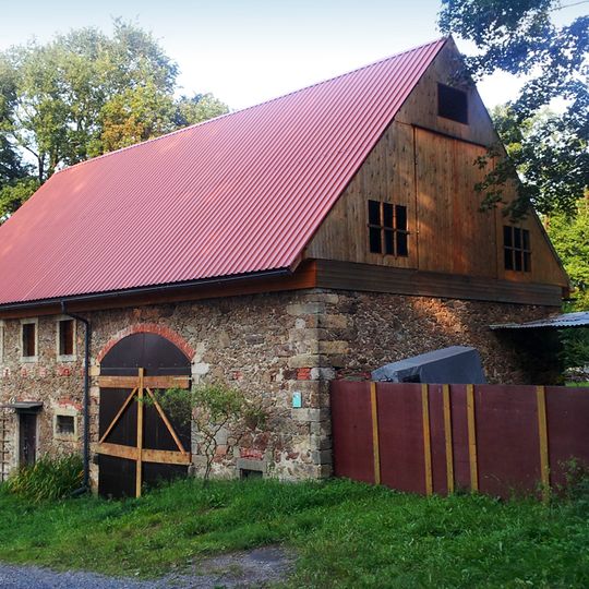 Wendmühle; Waldmühle; Scheune eines ehemaligen Mühlenanwesens Wallrodaer Straße