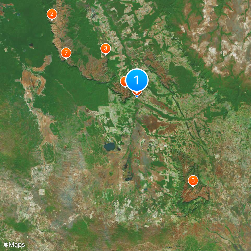 Vila Bela da Santíssima Trindade Map