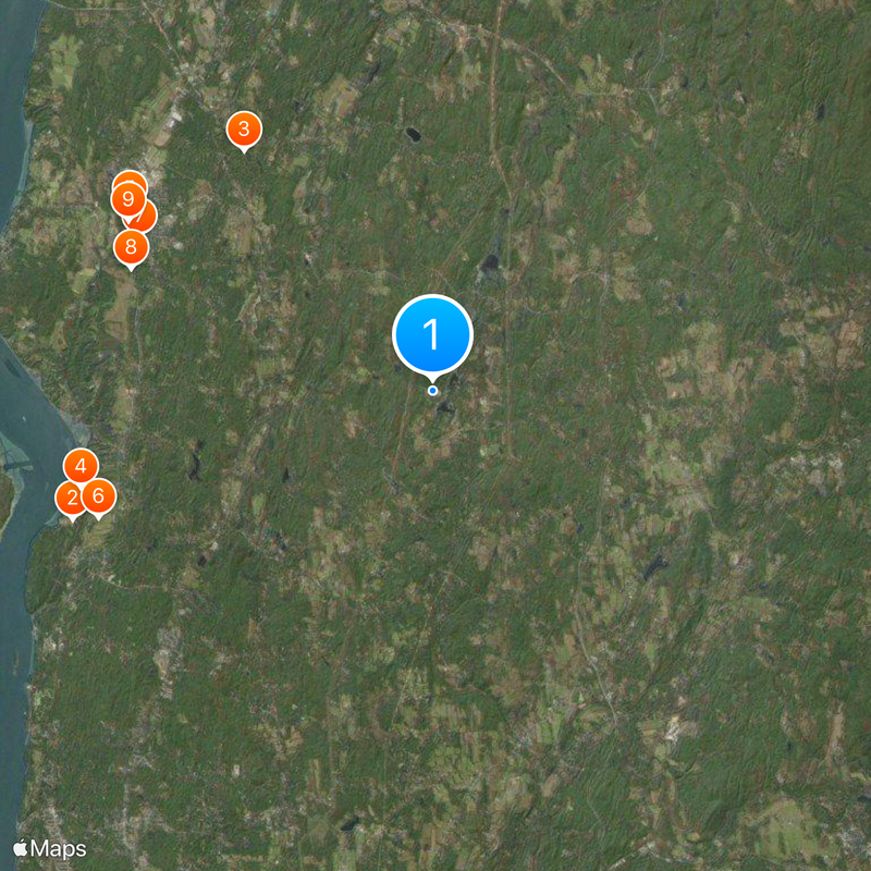 Omega Institute for Holistic Studies Map
