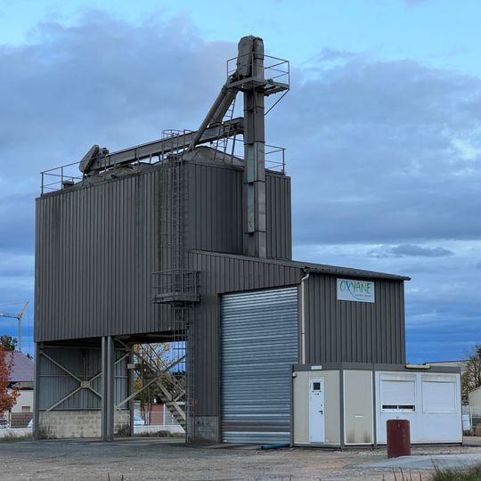 Silo of Saint-Cyr-sur-Menthon