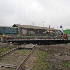 Nádraží Jaroměř - výtopna s točnou