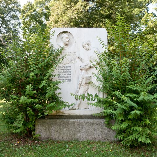 Denkmal Franz Xaver Linde, Stadtpark Melk