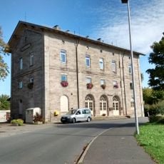 Bahnhof Emskirchen, Betriebshauptgebäude