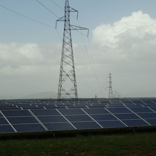 Parc de centrales photovoltaïques de la Colle des Mées