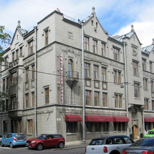 Жилое и конторское здание Товарищества Сампсониевской бумагопрядильной мануфактуры