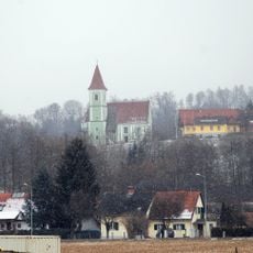 Überreste der Wehranlage Ulrichsberg