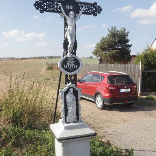 Kříž u silnice 360 u Štěpánovic