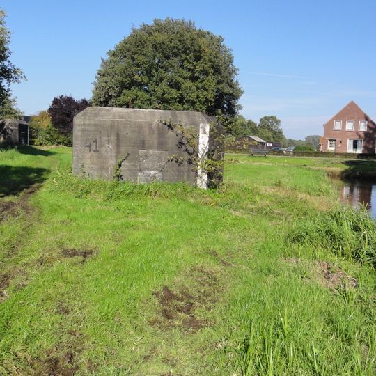 Peel-Raamstelling: kazemat 41