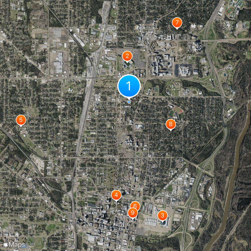 Millsaps College Map